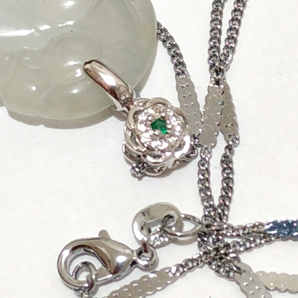 Authentic type A real lucky jade pendant - Picture 4 of 5